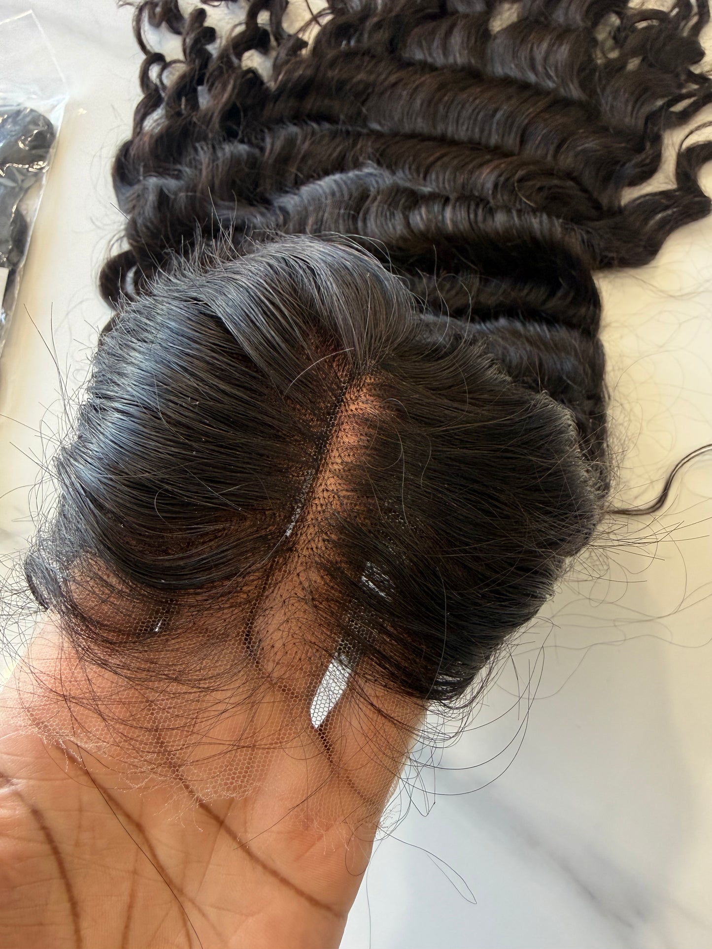 *IN-STOCK* 5X5 HD GLUE-LESS WIG 20" VIRGIN LOOSE WAVE