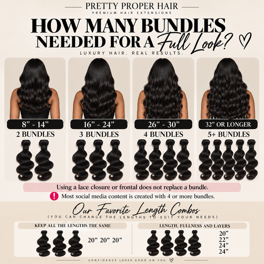 VIRGIN PURE PERUVIAN BODY WAVE *MAKE A BUNDLE DEAL*