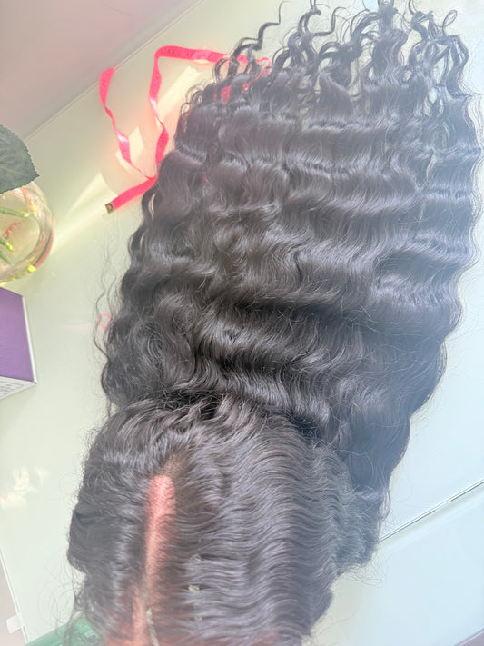 24" 5X5 HD CLOSURE WIG-SMALL CAP-FINAL SALE