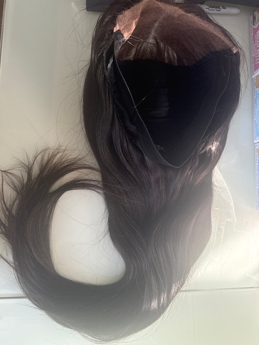 24" 6X6 HD CLOSURE WIG-MEDIUM CAP-FINAL SALE