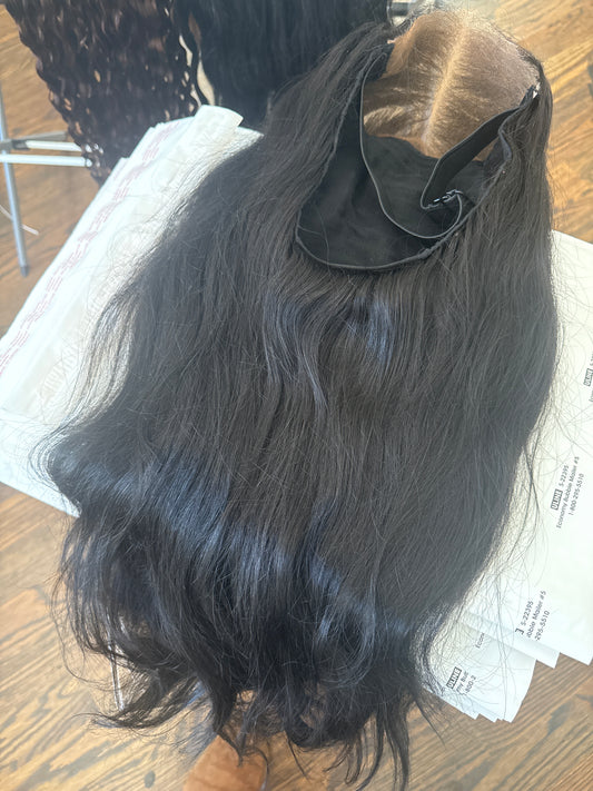 18" 5X5 HD CLOSURE WIG-SMALL CAP-FINAL SALE