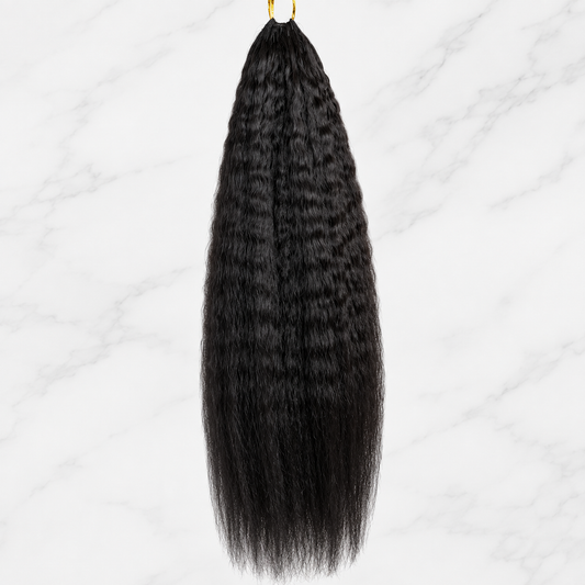 VIRGIN BLOW OUT FOR BOHO/MIRACLE KNOT BRAID STYLES