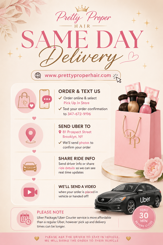 SAME DAY DELIVERY INFO