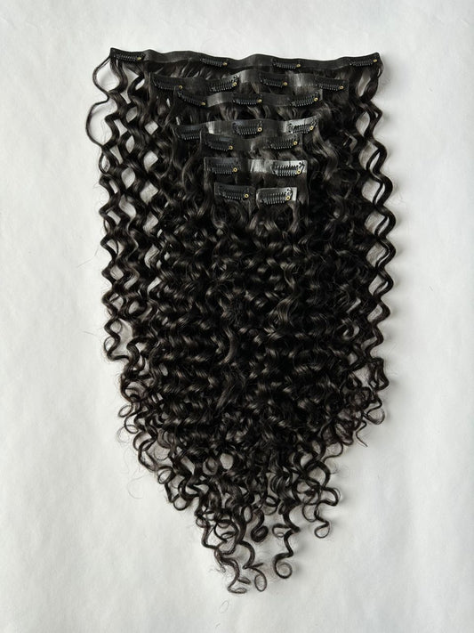 Virgin Tropix Curly Seamless Clip Ins