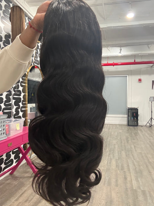 2X6 HD BODY WAVE CLOSURE WIG 20"
