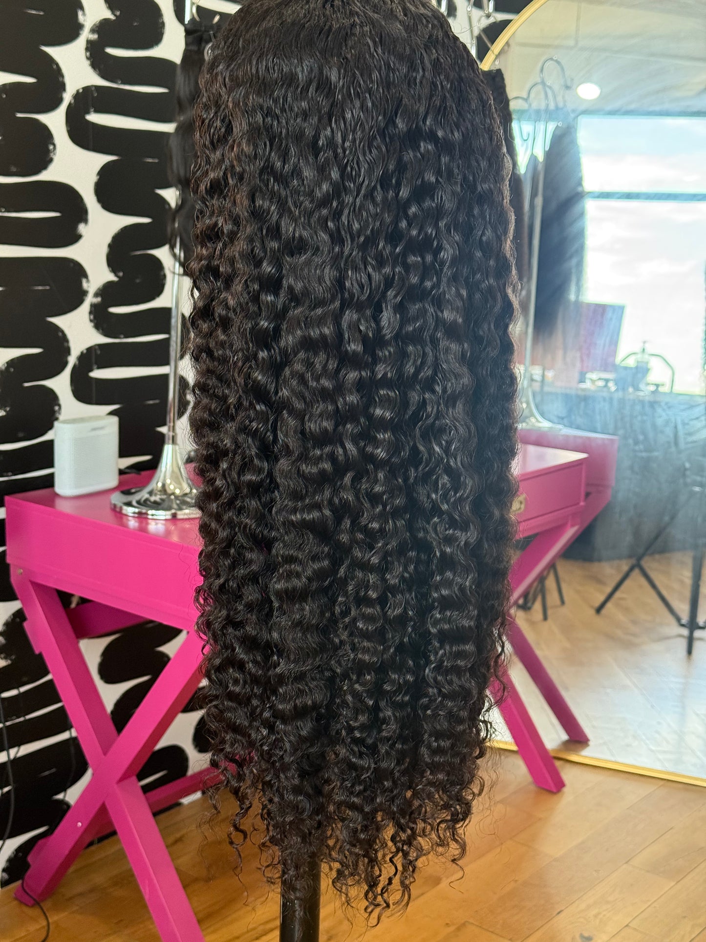 *IN-STOCK* 13X4 HD WIG 24" VIRGIN TROPIX CURLY