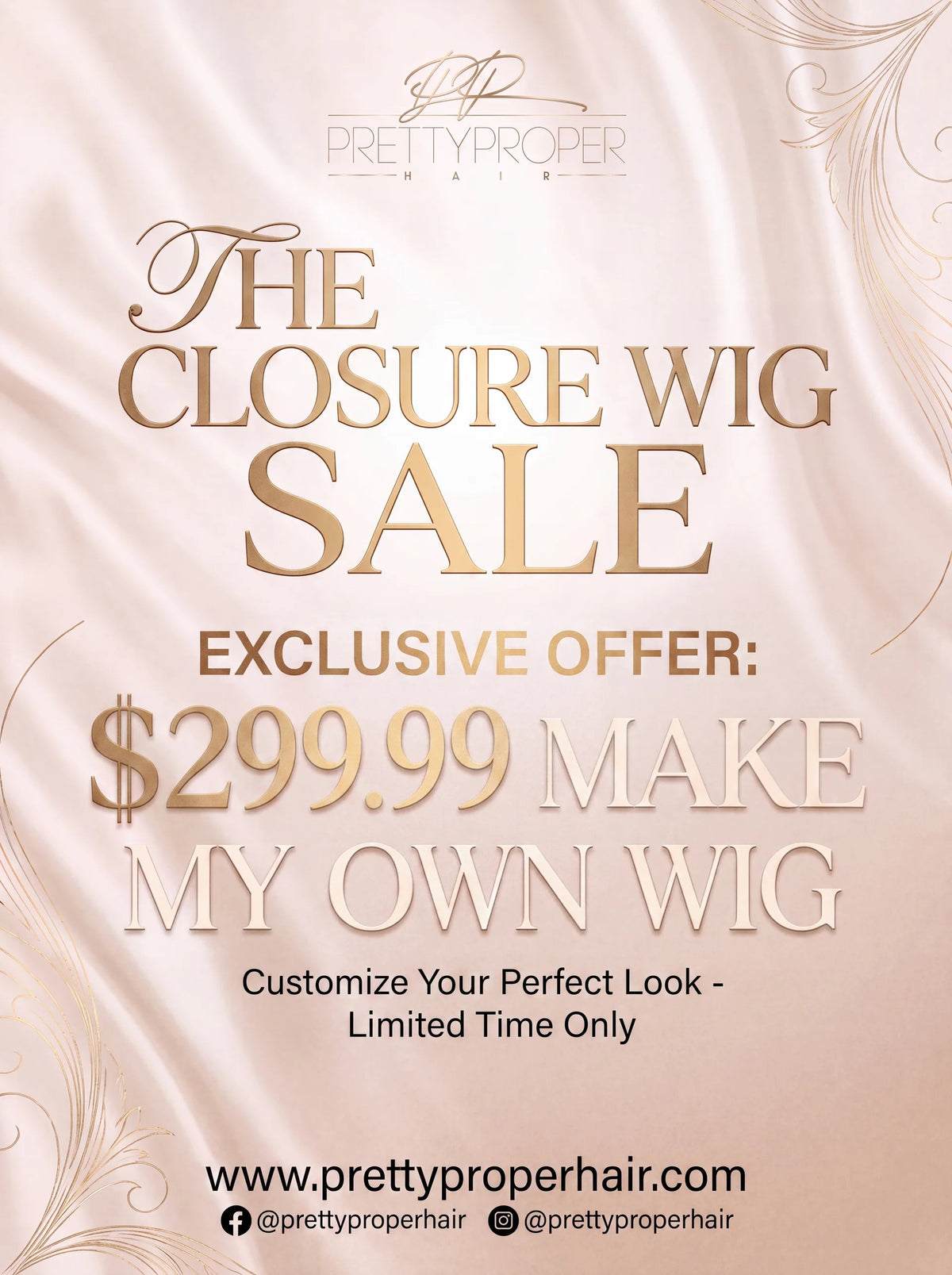 MAKE MY 5X5 HD CLOSURE WIG SPECIAL *LIMITED TIME*