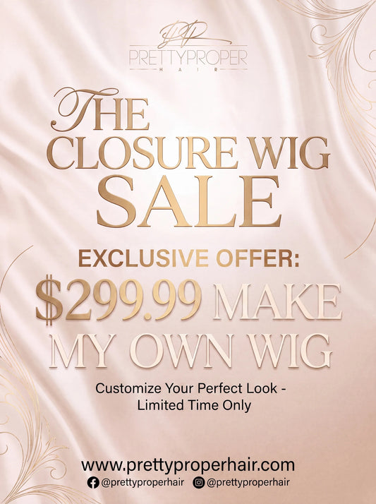 MAKE MY 5X5 HD CLOSURE WIG SPECIAL *LIMITED TIME*