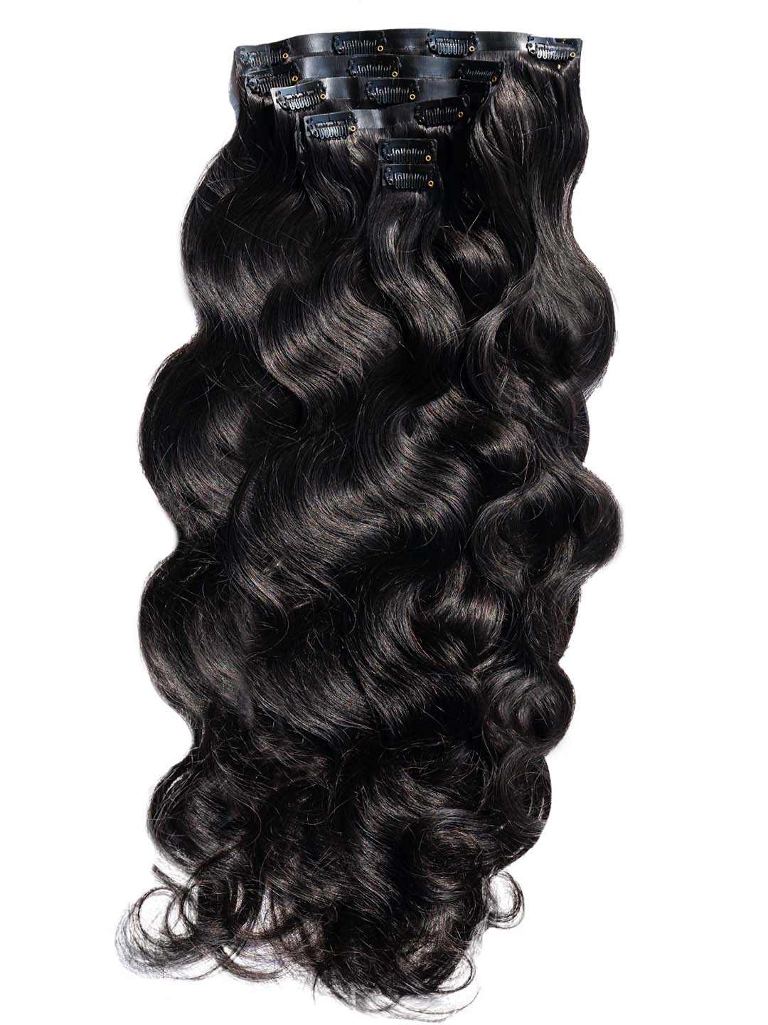Raw Burmese Body Wave Seamless Clip Ins
