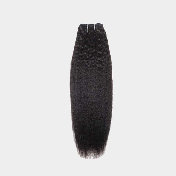 Virgin Blow Out-Kinky Straight Bundle – Pretty Proper Hair
