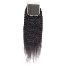 5x5 HD VIRGIN BLOW OUT/KINKY STRAIGHT LACE CLOSURE 18"